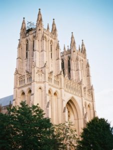exterior photograph of the washington national cathedral
